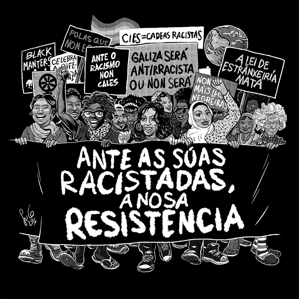 Pablo Prado SOS Racismo Galicia